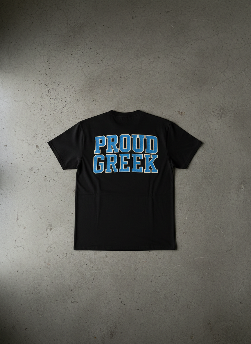Proud Greek Hoodie Back